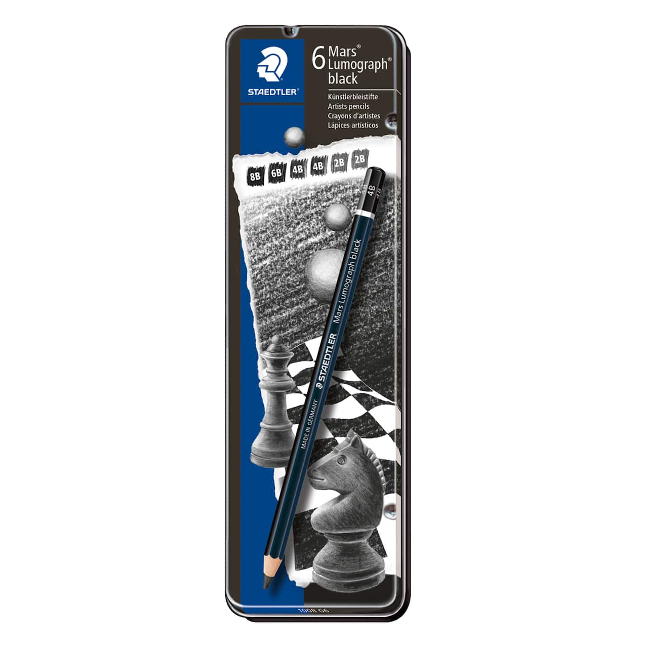 10 Packs: 6 ct. (60 total) Staedtler® Mars® Lumograph® Black Pencil Set